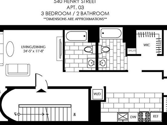 2nd image of 540 Henry St APT 3