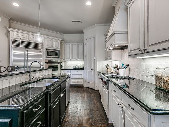Kitchen with walk in pantry