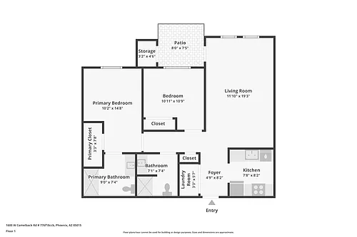 Floor plan B