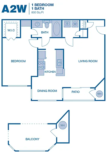 Floor plan A2W