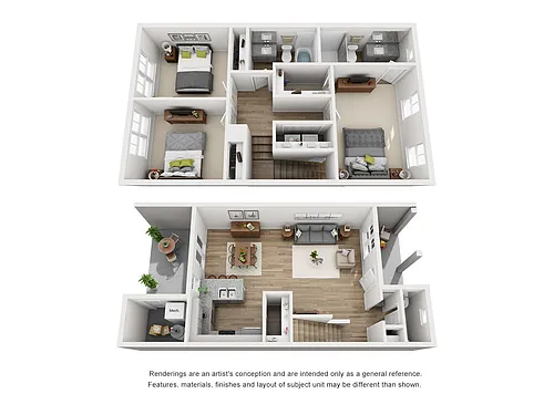 Floor plan The Southern Oak