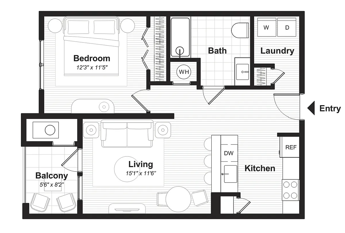 Floor plan A01