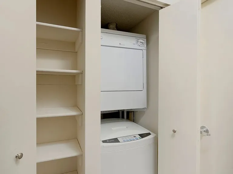 In-unit washer and dryer