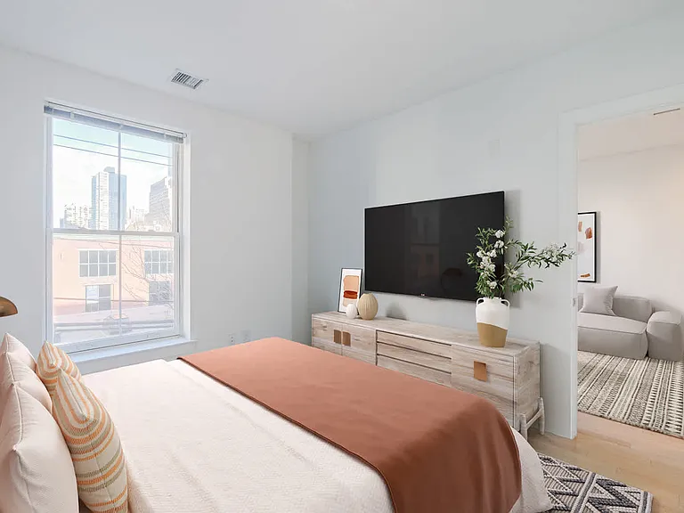 Bedroom with Hard Surface Flooring