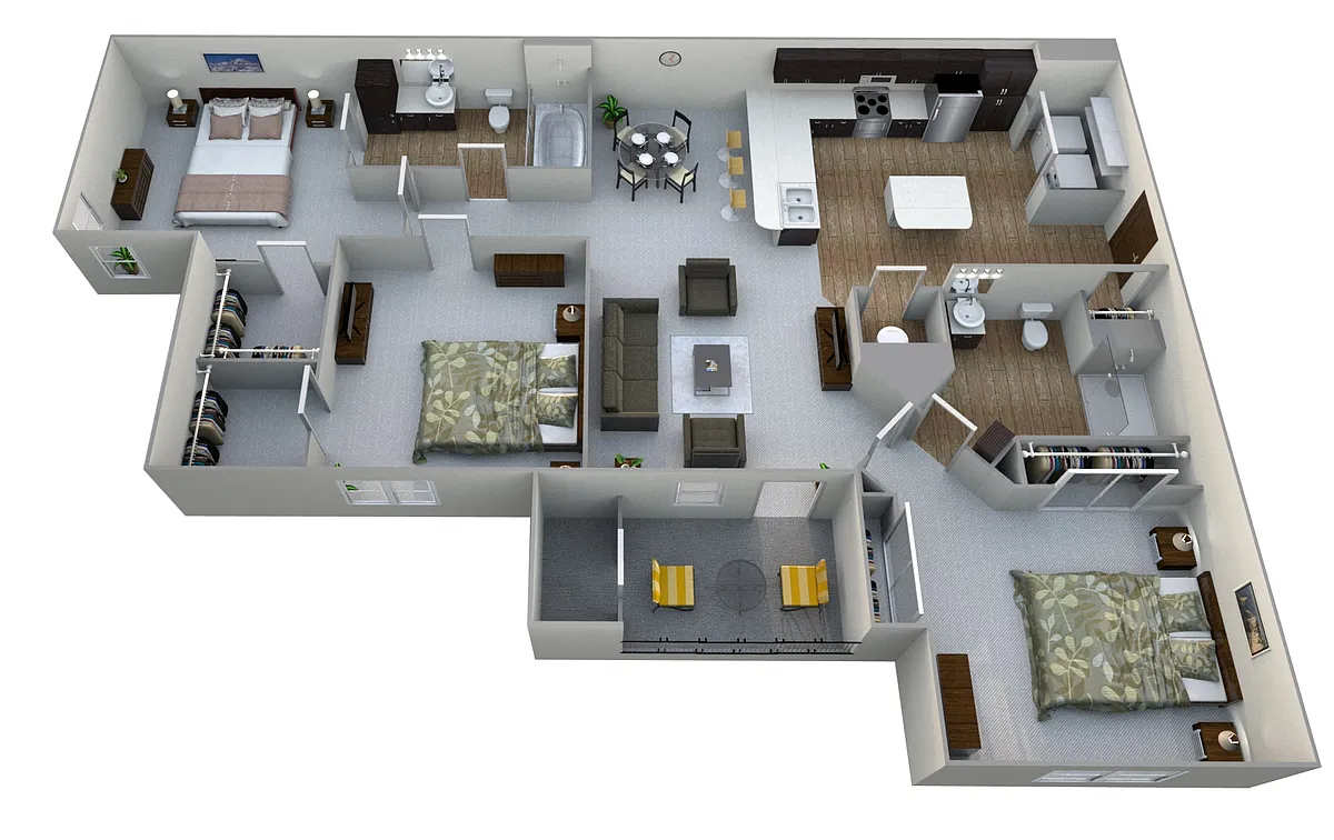 Floor plan C1