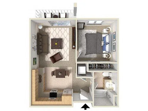 Floor plan Plan A | Age 55+