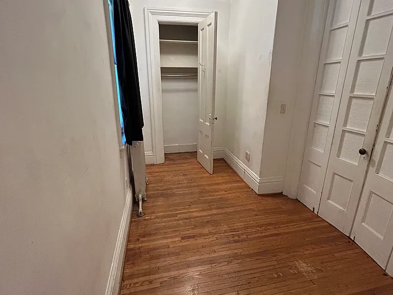 2nd bedroom open closet