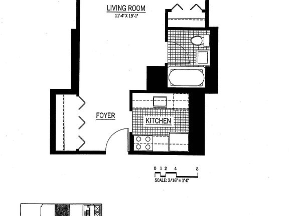 2nd image of 350 W 43rd St APT 26G
