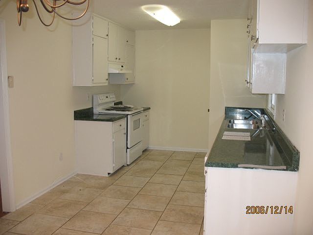 Kitchen (dishwasher & stove)