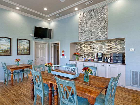 Coffee bar area