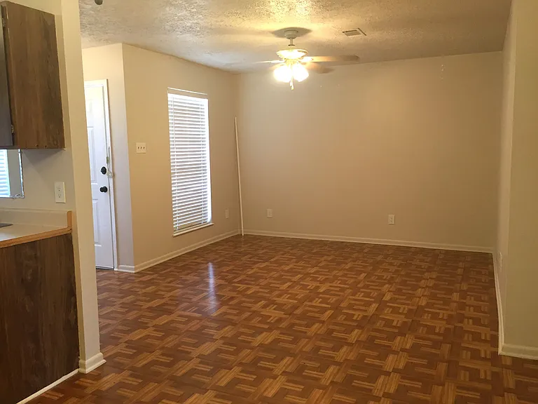 This is the layout only. 2 inch faux wood blinds, ceiling fans in each room, and beautiful new flooring, winodows, doors, cabinetry