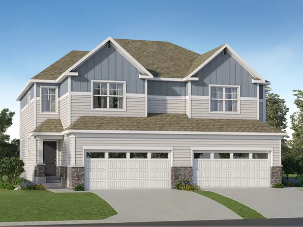 Richmond Plan, Ponds of Highland Hills : Liberty Twins Collection