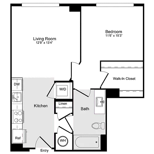Floor plan A-4