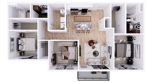 Floor plan Thomas-3A