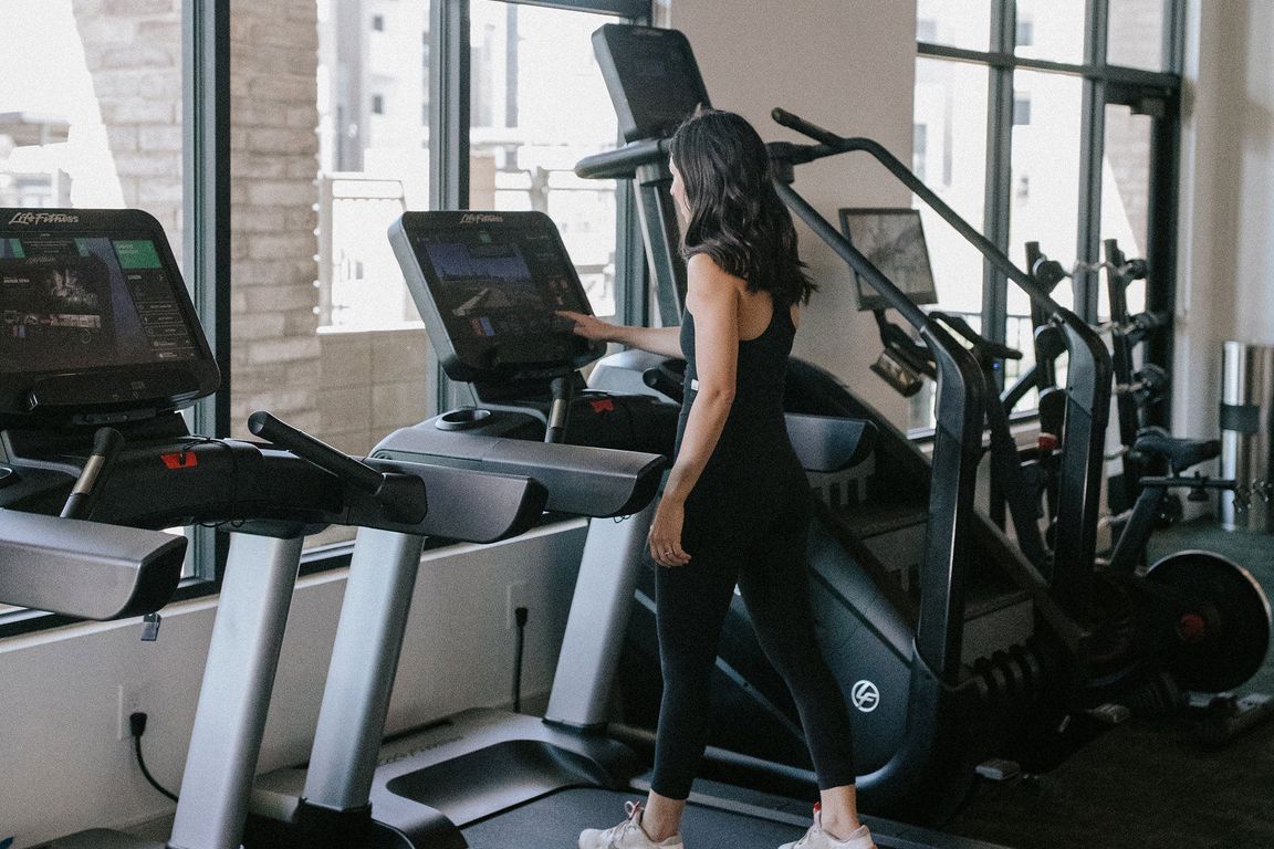 Top of the line Fitness Center with Life Fitness Equipment