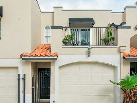 Front entrance and garage door