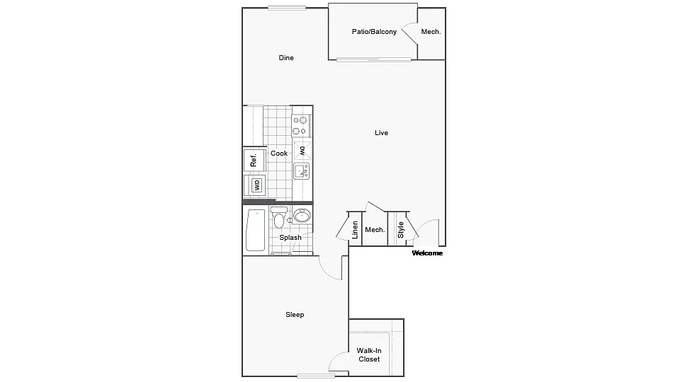 Floor plan Arcadia