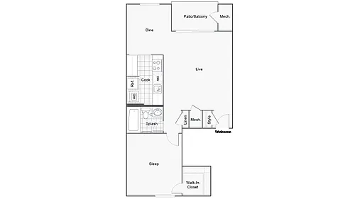 Floor plan Arcadia