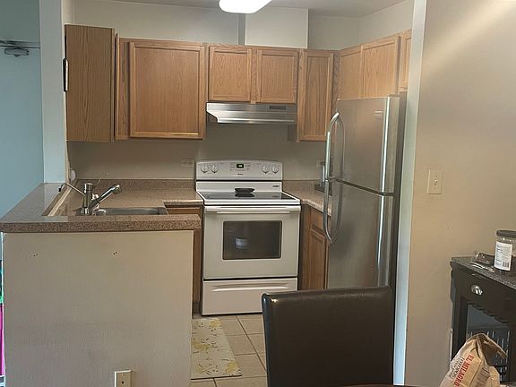 Kitchen and eating area