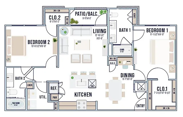 Floor plan B4