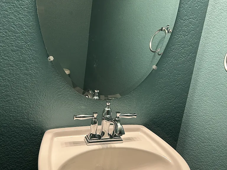 Half Bath, First Floor next to kitchen