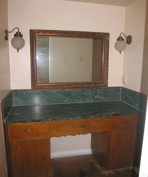 Master bedroom 3 of 3, vanity/ dressing area view.