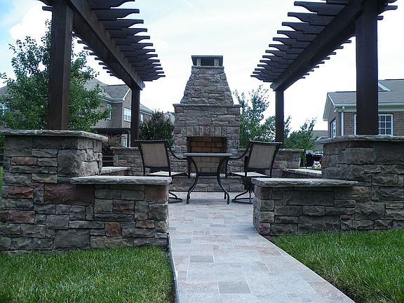 Outdoor Fireplace