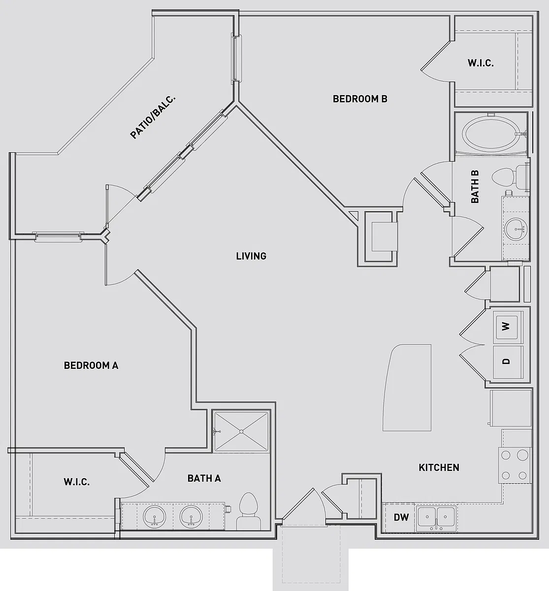 Floor plan B3