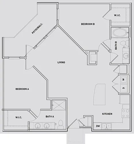 Floor plan B3