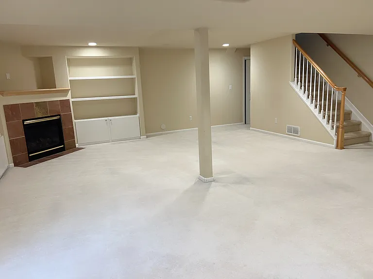 Finished basement - view 3