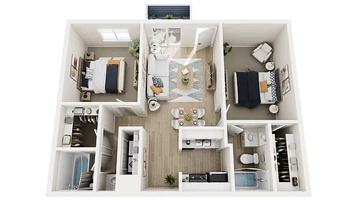 Floor plan B3