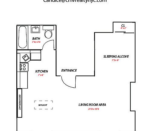 2nd image of 42 Columbia Pl #5A