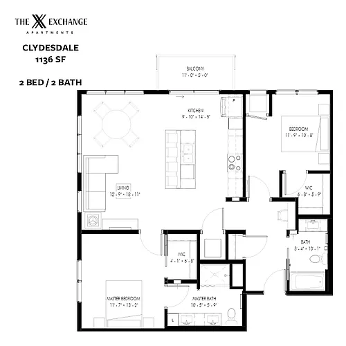 Floor plan Clydesdale