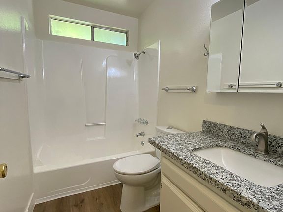 Bathroom with make up mirror with storage