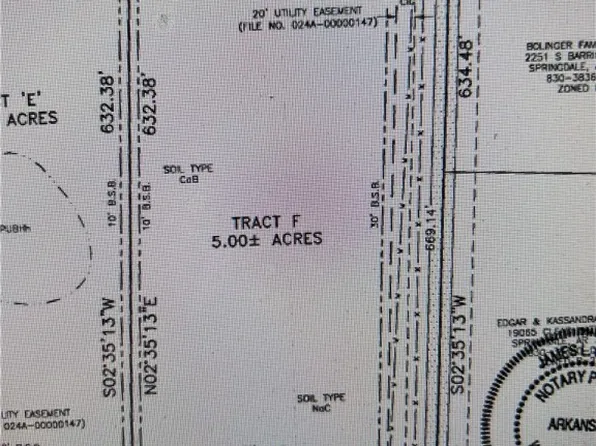 Arbor Acres Ave Tract F, Springdale, AR 72762