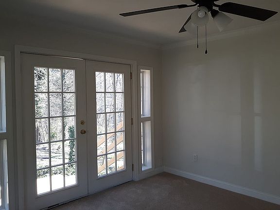 Bedroom with french doors