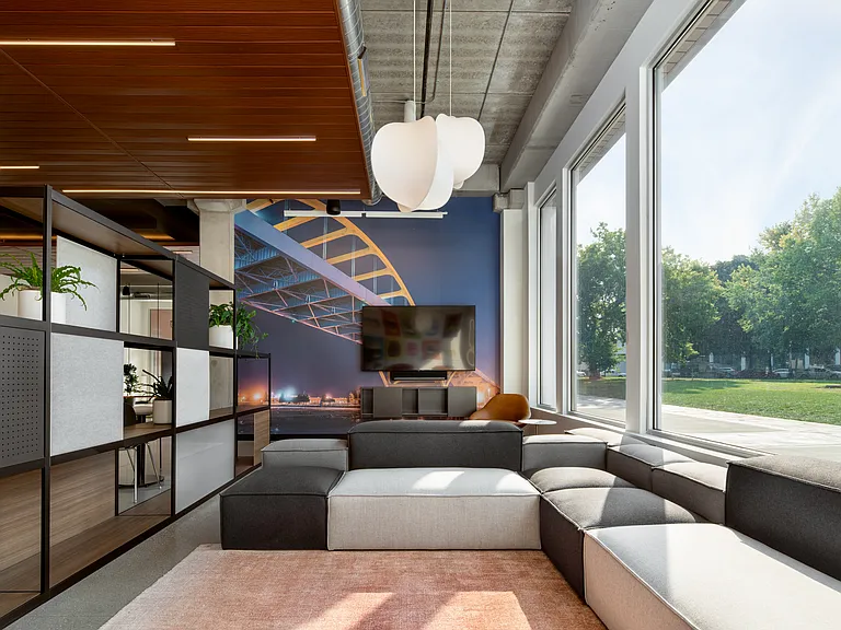 Lounge / Work Space in Entertainment Lobby