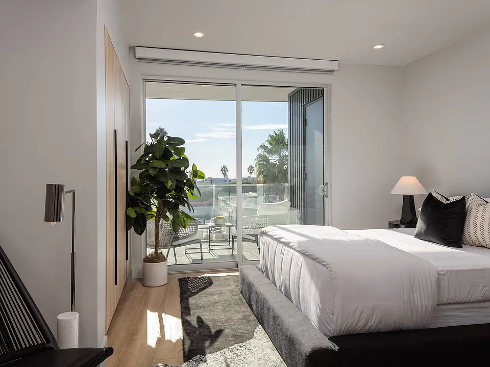 Primary West Facing Bedroom In C Floor-Plan