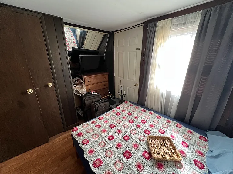 Main Floor Bedroom bed on side