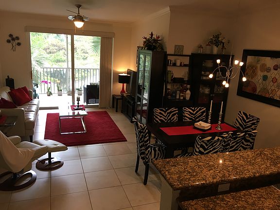dining/living area