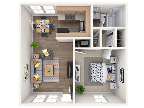 Floor plan A1
