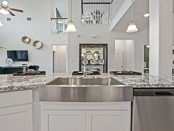 Kitchen overlooking great room