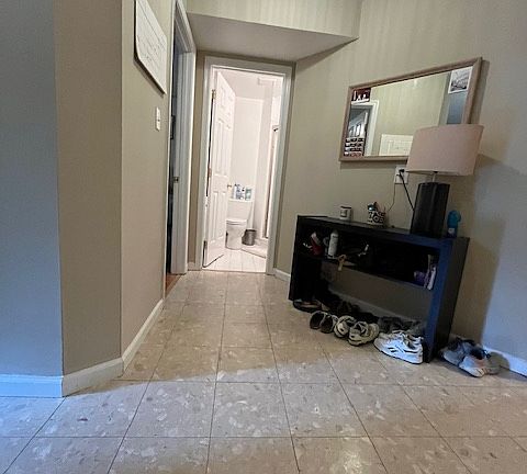 Entry foyer as you look left toward Bed & Bath #1