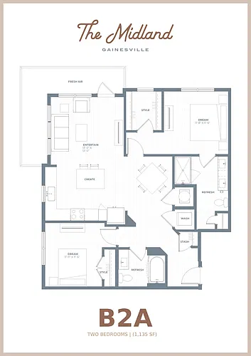Floor plan B2A