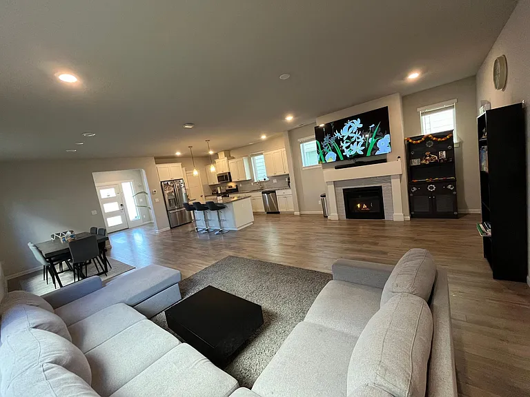 Living + Dining + Kitchen