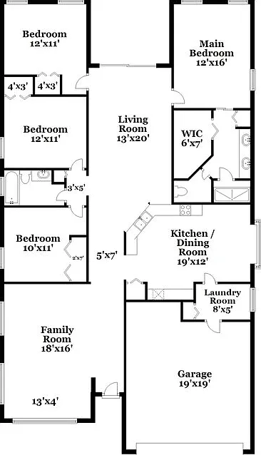 4 bed, 2.0 bath, 2076 sqft, $2,395 — Photo 2