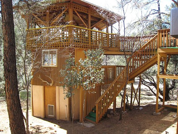 3 story gazebo, artist's rooms below