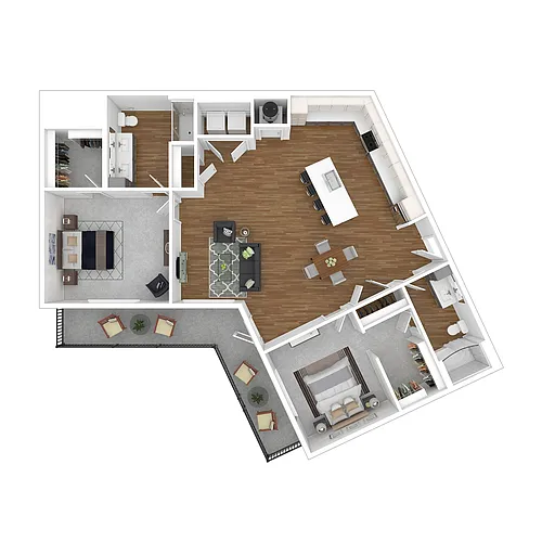 Floor plan B7 Dunes