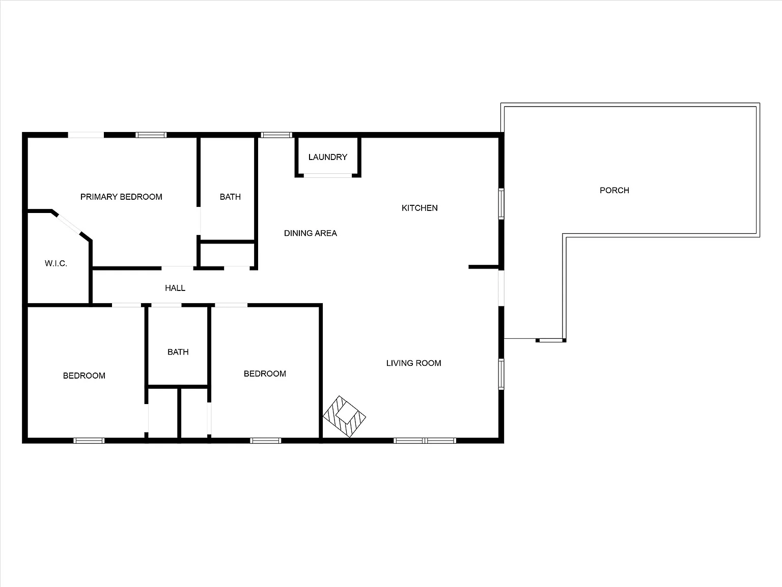 3 bed, 1320 sqft, $3,499 — Photo 4