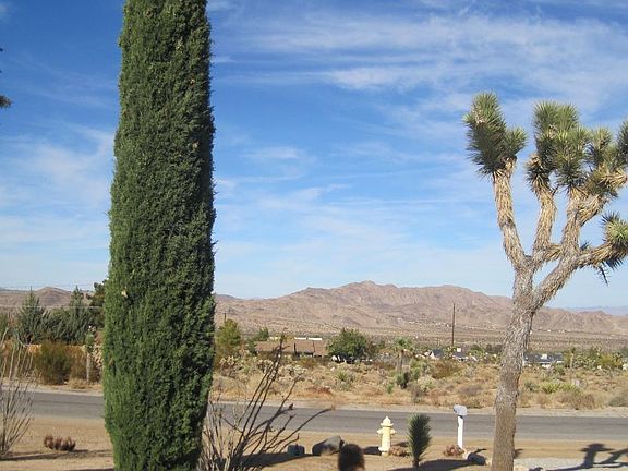 View from front of house